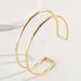 Unisex Ladies Arm Ring Versatile Open Adjustable Bracelet Irregular Long Hand Jewelry_ipsvogv.com