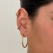 Women’s Jewelry Set Fashion Real Gold Simple Temperament Fashion All Match Ear Clip Copper Earrings Round Ins Temperament Ear Clip_ipsvogv.com