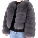 Women's Clothing fur coat fox fur patchwork winter thick warm long sleeve short fur coat_ipsvogv.com