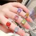 Hot In 】 Selling 【 Store Internet Celebrity Princess Luxurious And Fashionable Temperament Simulation Crystal Octagonal 【 】_ipsvogv.com