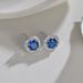 Earrings Crystal Zircon Earrings Simple Earrings 925 Silver Needle Love Shaped_ipsvogv.com