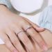 special Supply Of Heavy Duty Light Luxury Moissanite Ring Couple's Ring S925 Silver Full Of Colored Diamonds Engagement Ring Proposal Ring Female_ipsvogv.com