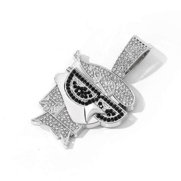 Hip Hop Cartoon Character Dexter Glasses Avatar Pendant Cool Hip-hop Cuban Necklace Accessories_ipsvogv.com