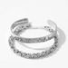 Stainless Steel Emperor Chain Dominant Dragon Bone Personality Hip Hop Silver Bracelet Men's Niche High-end_ipsvogv.com