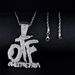 New Style Spliced OTF Necklace Creative Versatile Alloy Inlaid Diamond Letter Pendant_ipsvogv.com
