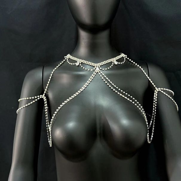 Light luxury dress accessories tassel shoulder chain fashionable and versatile body chain niche high end temperament necklace for women_ipsvogv.com