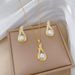 High Quality Pearl Cubic Zirconia Pendant Necklace Earrings Jewelry Set for Women Fashion Sweet Wedding Jewlery Sets Gifts_ipsvogv.com