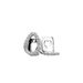 Full Diamond Hollowed Out Braces, Love Flame Men, Versatile Single Gold Teeth, Cosplay, Halloween Personalized Teeth_ipsvogv.com