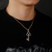 Celebrity Style Crown Key Fashion Design Personality Pendant Ins Trend Simple Temperament Clavicle Chain_ipsvogv.com