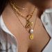 Symbol Pendant Necklace Mini Elephant Lotus Adjustable Chain Gold Plated Stainless Steel Unisex Spiritual Jewelry_ipsvogv.com