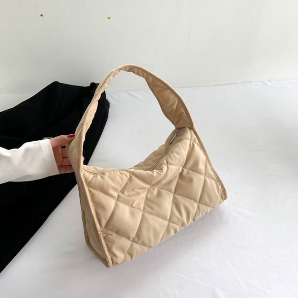 Women's Bags Casual nylon large bag 2024 new style trendy fashion diamond embroidery shoulder bag female large capacity commuter messenger bag_ipsvogv.com
