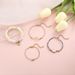 New Fashion Diamond Life Tree 4-piece Bracelet Adjustable Combination Set_ipsvogv.com