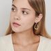 Women’s Jewelry Set Fashion Hot Sale Real Gold Brass Electroplating Simple And Versatile Geometric Teardrop Shaped Earrings High Grade Earrings_ipsvogv.com