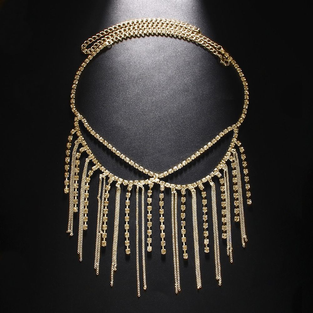 Face Cover Tassel Mask Festive Ball Sexy Super Flash Rhinestone Mask Women's Face Mystery Accessories Mask_ipsvogv.com