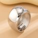 Design Sense: Irregular Metal Lines, Pearl Bracelet, Exaggerated Stacking, Large Light Surface Spring Bracelet_ipsvogv.com