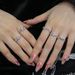 Pink Series Zircon Super Flash Simple And Fresh High-end Index Finger Butterfly Bow Opening Adjustable Ring_ipsvogv.com