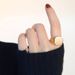 Men And Women's Jewelry Stainless Steel Ring Ins Cool Wide K Gold Ring Ladies Graduation Season Can Be Engraved_ipsvogv.com