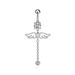 Women's Jewelry Zircon Tassel Belly Button Ring Belly Button Nail Piercing Jewelry_ipsvogv.com