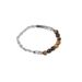 Men's Tiger Eye Stone Stainless Twist Chain Dual Color Combination Non-Fading Personality Titanium Steel Bracelet_ipsvogv.com