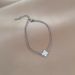 【 Full Body Titanium Steel 】 Dongdaemun Extremely Simple Style Lucky Grass Personality Chain Bracelet Female Internet_ipsvogv.com
