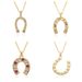 New Products Ins Style Hot Selling Fashion Personality Horseshoe Print Key Female Pendant Necklace_ipsvogv.com
