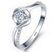 Solitaire Flash Ring - 1 Carat Zircon Statement Ring For Women (Trendy Index Finger Engagement Style, Hot Selling)_ipsvogv.com