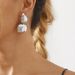 13206 Metal Landscape Elliptical Earrings with Personalized Simplicity, Geometric Circle Earrings, Versatile for Daily_ipsvogv.com