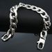 Men Bracelets Color Curb Cuban Link Stainless Steel Bracelet for Women Men's Jewelry_ipsvogv.com