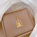 】 Window 【 Girl Light Luxury Charm Gorgeous Full Diamond Necklace Women's Versatile Clavicle Titanium Steel Chain 【 】_ipsvogv.com