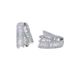 Women's Jewelry Personalized Multi Layer Lines High End Design Micro Inlaid Zircon Half Circle Earrings Temperament Accessories_ipsvogv.com