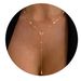 Brass Real Gold Electroplating Y Shaped Chain Fashionable Ladies Long Tassel Beach Chain Niche Design_ipsvogv.com