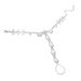 Foot Decoration, Bride's Jewelry, Rhinestone Pearl Foot Multi-layer Claw Chain, Bridesmaid's Instep Chain_ipsvogv.com