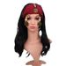 Children's Day Halloween Christmas girl performance cos princess black hair braided long curly hair_ipsvogv.com