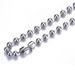 Stainless Round Men's Necklace Titanium Steel Bead Fashion Polka DIY Jewelry Chain_ipsvogv.com