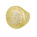 Unisex Hot Selling Round Ring Copper Inlaid Zircon Full Diamond Personality Hip Hop Trendy Brand Couple Accessories Ring_ipsvogv.com