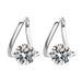 New Earrings Korean Ins Style Temperament Irregular Earrings Fashionable Simple Light Luxury Earrings_ipsvogv.com
