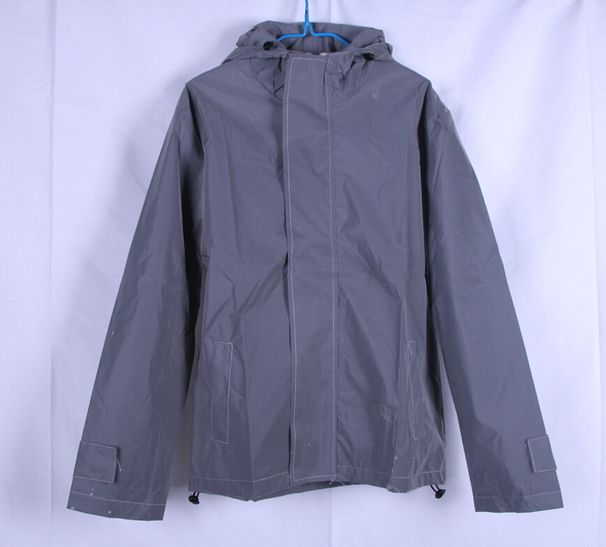 Men's Clothing outdoor sports street dance reflective windbreaker hooded jacket without hip hop jacket_ipsvogv.com