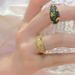 Women's Jewelry Niche Design Star Moon Zircon Ring Ring Fashion Trend Zircon Ring_ipsvogv.com