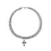 INS Dark Wind Cross Pendant Hip Hop Personality Double Layer Design Titanium Steel Necklace Men's Sweater Chain Sweater_ipsvogv.com