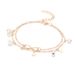 Japanese And Korean Fresh Women's Alloy Chains With 8-word Double Layer Star Feet Chains, Hot Selling Leg Jewelry_ipsvogv.com