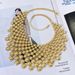 Exaggerated Heavy Industry Fashion Trend Metal Punk Oversized Handmade Necklace Geometric Circle Clothing Accessories_ipsvogv.com