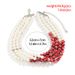 Crystal Tassel Multi-layer Flower Beads Pearl Necklace Female Tide Personalized Stage Performance Banquet Matching Accessories_ipsvogv.com
