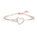Rose Gold Eternal Love Bracelet Female Element Crystal Love Bracelet Female_ipsvogv.com