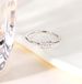 S925 Sterling Silver Ring For Women, Fashionable And Elegant, Inlaid With Rectangular Zircon, Simple And Niche Ring_ipsvogv.com