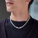 New Chinese Style Dragon 5mm Zircon Trend Men's Necklace_ipsvogv.com