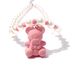 Fashion Jewelry Simple Candy Color Bear Pendant Women's Necklace Clavicle Chain_ipsvogv.com