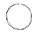 Women's Jewelry Retro Frosted Necklace Jewelry Stainless Steel Cuban Stamped Collar Sweater Chain High End Jewelry_ipsvogv.com