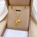 Tentacle 【 】 Octopus Zircon Light Luxury Charm Gorgeous Full Diamond Necklace Women's Versatile Clavicle Titanium Steel 【 】_ipsvogv.com