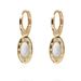 Women’s Jewelry Set Fashion Simple Oval Diamond Earrings Retro Fashion Geometric Earrings_ipsvogv.com