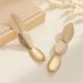 Long Geometric Tassel Gold Versatile Elegant Light Luxury Simple And Stylish 2024 New Drop Earrings_ipsvogv.com